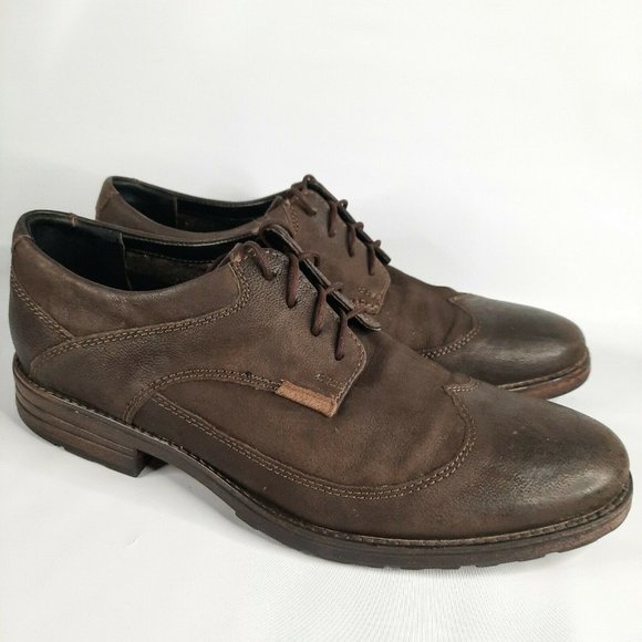 Clarks | Shoes | Clarks Denton Dane Brown Nubuck Leather  display picture 3